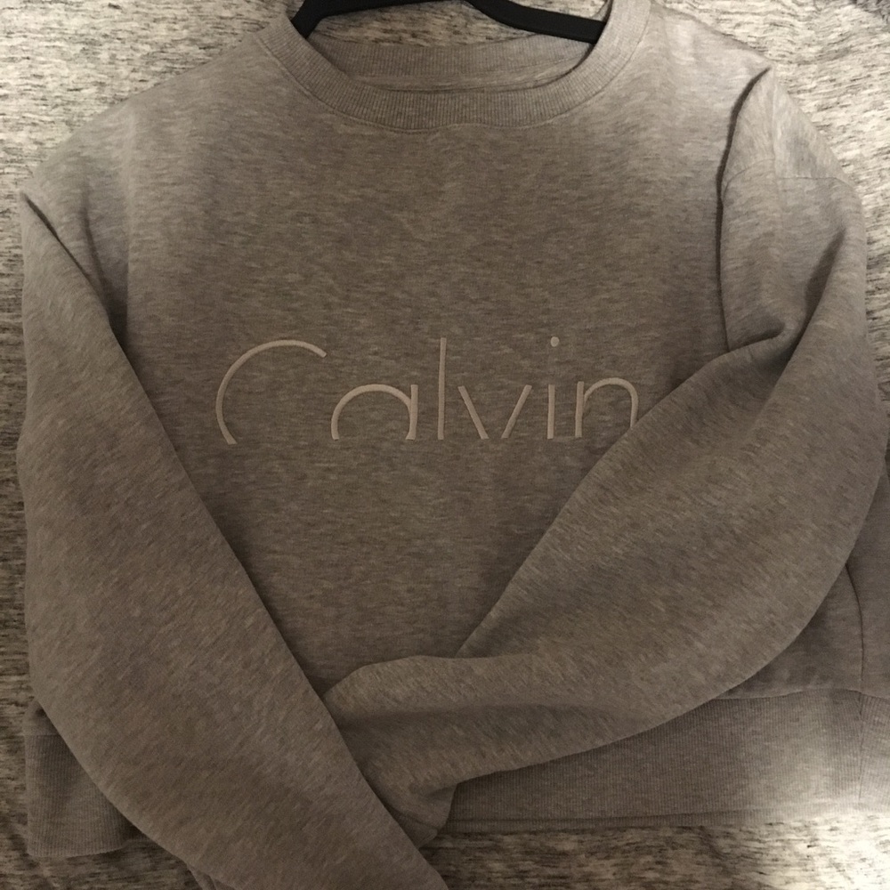 Calvin Klein cropped sweater